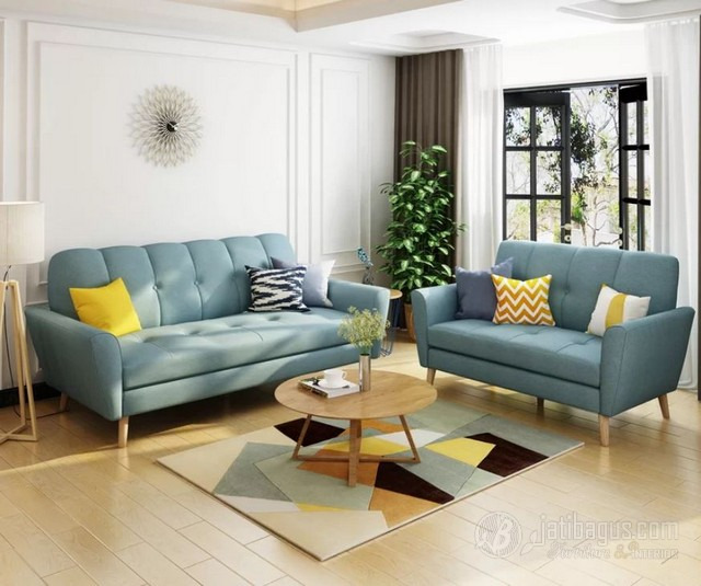 Set Sofa Retro Ruang Tamu